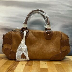 PINK HALEY HANDBAG IN BROWN